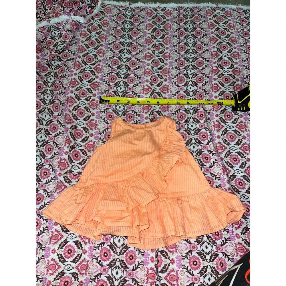 Baby Girl’s Orange Sleeveless Sundress Size 3-6 Months